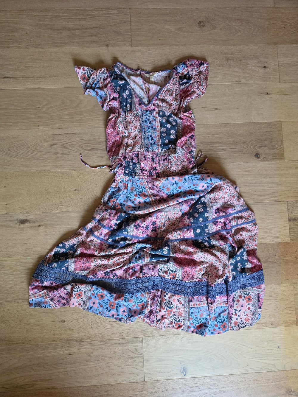 Matilda Jane Patchwork Maxi Dress